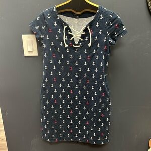 Tommy Hilfiger nautical t shirt dress w pockets